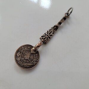 Vintage Silver Pendant From Turkey